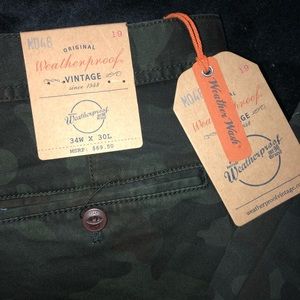 Weatherproof Vintage Camouflage Pants